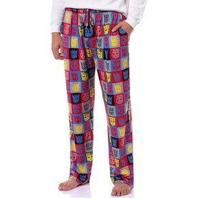 Transformers Men Menles Steames Sleep Pajama Pants