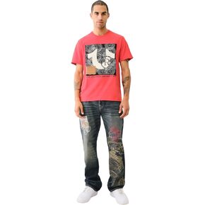 True Religion Men's Ricky SN Flap Yellowstone 1/2"