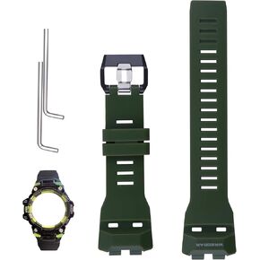 XIW متوافق مع Casio GBD-100 GBD-100SM GBD100 راتنج راتنجات الاستبدال للرجال سوار حزام Wirstband Women