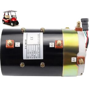 XQ-3.8 Golf Cart Motor,48V 3.8KW Electric DC Motor,Replacement for All Electric Motors Equipped with Curtis Controller.Example:for EZGO CHANGYIN Eagle Golf Cart Club Cart,XQ-3.8