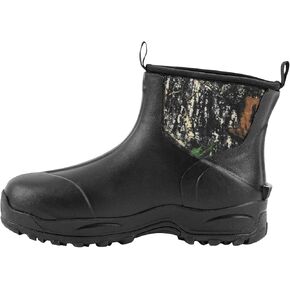أوبون الرجال القصير في الكاحل أحذية المطر مقاومة للماء ، انزلاق على الطين المعزول أعمال Rainboots حديقة الأحذية