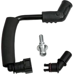 Positive Crankcase Ventilation Valve Tube Hose & PCV Valve Fit Adapter Connector Compatible with Acadia with Buick Enclave with Chevrolet Traverse 2009-2011 Replacement for 12614338 12630279 12578316