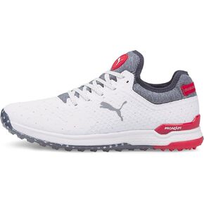 PUMA New Mens LE ProAdapt Alphacat Love H8 Golf Shoes White/Ski Patrol-Pick Size