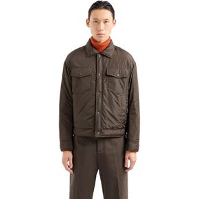 Armani Exchange Men's Button Up Lightweight Poly Jacket