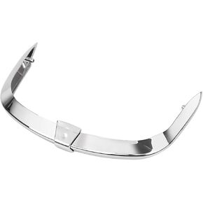 كروم الخلفية ، طرف الحاجز الطرف Mudguard الحافة الزائدة لنموذج Harley Softail Deluxe FLSTN فقط 2005-2017