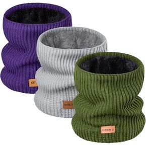 Winter Neck Gaiters & Ski Mask,Winter Fleece Neck Warmer Face for Men &Women Windproof Gift