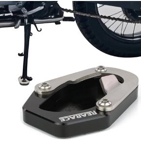 Motorcycle Kickstand Enlarger Fit for Royal Enfield Himalayan 450 2024 2025 Foot Side Stand Enlarger Kickstand Extension Plate Pad
