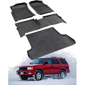 حصيرة أرضية للسيارة لـ Toyota 4runner: 1996 1997 1998 1999 2000 2001 2002 All Weather Automotive Cargo Liner