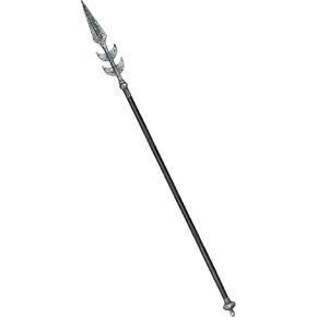 Spartan Spear 56In Medieval Roman Plastic Spear Prop Costume Accessory Weapon,Cosplay Vikings Role Play Decoration for Halloween Party