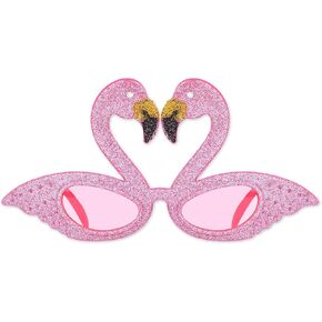 Party Sunglasses Hawaiian Flamingo Sunglasses Novelty Eyewear for Fancy Dress