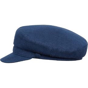 Sterkowski Pireus 100 ٪ Linen Breton Cap للرجال والنساء - غطاء بحار مترجّي تقليدي in Kuwait
