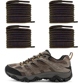 2 أزواج من أربطة الحذاء Merrell Moab Boot ، 13/64 '' (5 مم) أحذية أحذية أحذية الأوتار بديل لأحذية المشي لمسافات طويلة