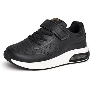 LUCKY STEP Boys Girls Athletic Running Shoes Air Lightweight Fashion Sneakers Casual Breathable Tennis Trainers for Little Kids