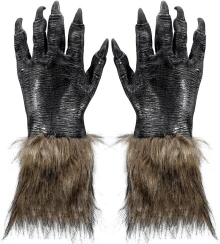 ONEDONE Wolf Latex Horrific Costume Accessory Gloves for Halloween and Cosplay in Saudi Arabia