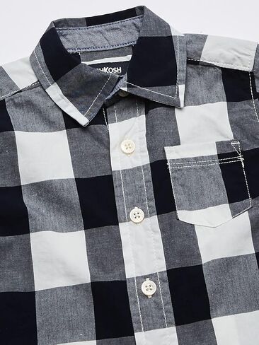 Oshkosh b'gosh الأولاد الطويل الأكمام المنسوجة القميص in Kuwait