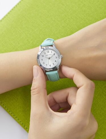 Girls Student Watch - Simple Japan Quartz Casual Leather Strap Watches for Ladies Fashion Women Ages 11-15 in Saudi Arabia