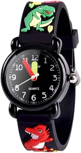 ATIMO 3D Cartoon Waterproof Watch for Boys Girls Age 3-8, Gifts for Kids in Kuwait