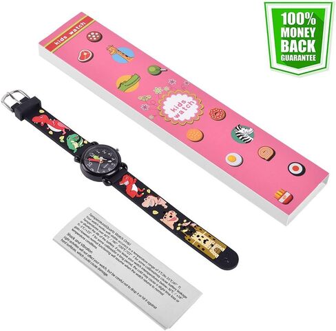ATIMO 3D Cartoon Waterproof Watch for Boys Girls Age 3-8, Gifts for Kids in Kuwait