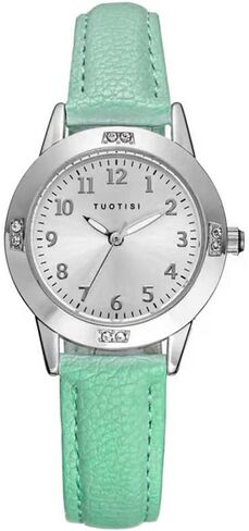 Girls Watches Teen Student watches for Women Watch for 8-15 year old girl Simple Japanese Movement Casual Leather Band Watches for Girls waterproof ladies watches for small wrists in Kuwait