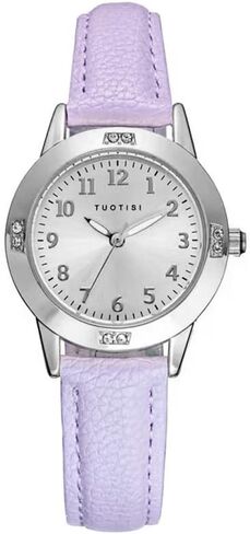 Girls Watches Teen Student watches for Women Watch for 8-15 year old girl Simple Japanese Movement Casual Leather Band Watches for Girls waterproof ladies watches for small wrists in Kuwait