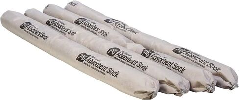 Pig Original Sock Offorbent Sock - Snake Absorber Oil - 4 pack - 3 "x 42" - Gray - PM50011 in Saudi Arabia