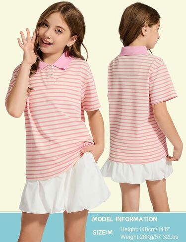 Cozypoin Kids Boys Girls T Shirt Polo School School Uniform قمصان قصيرة الأكمام القمصان الصيفية in Kuwait