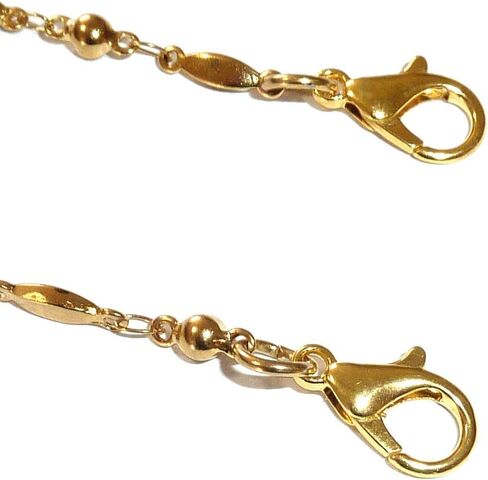 Hidden Hollow Beads Chain Women's Eyeglass Holder 28" Stainless Steel Chain Lanyard accessory Eyewear Sunglasses Cord leash in Kuwait