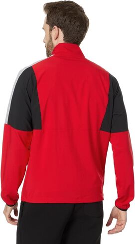 U.S. POLO ASSN. Men's USPA Stretch Woven Cut Panel Full Zip Jacket in Saudi Arabia