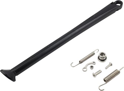 دراجة Dirt Bike Kickstand Foot Side ، دراجة نارية دعم جانب وقوف STAND STAND مع الينابيع لـ XC XCW XCF-W EXCF EXCF 150 200 250 300 400 450 505 530- الفضة in Kuwait