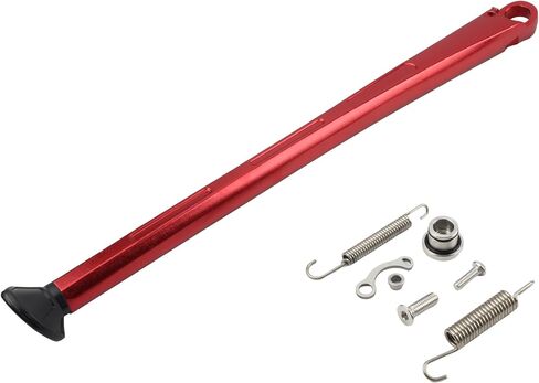 دراجة Dirt Bike Kickstand Foot Side ، دراجة نارية دعم جانب وقوف STAND STAND مع الينابيع لـ XC XCW XCF-W EXCF EXCF 150 200 250 300 400 450 505 530- الفضة in Kuwait