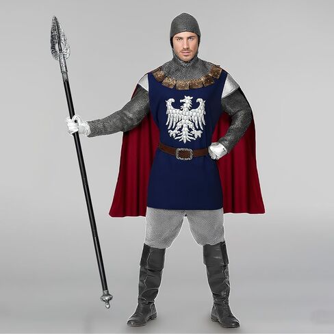 Spartan Spear 56In Medieval Roman Plastic Spear Prop Costume Accessory Weapon,Cosplay Vikings Role Play Decoration for Halloween Party in Kuwait