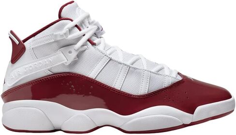 Jordan Mens 6 Rings White/Team Red in Saudi Arabia