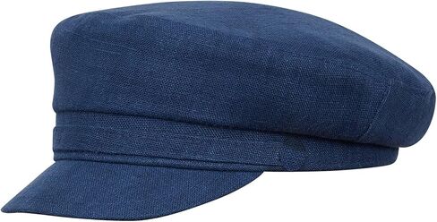 Sterkowski Pireus 100 ٪ Linen Breton Cap للرجال والنساء - غطاء بحار مترجّي تقليدي in Kuwait