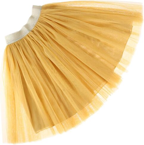 Toddler Baby Girl's Tutu A Line Knee Length Tulle Layered Long Party Skirt for Little Big Girls 1T-16T in Saudi Arabia