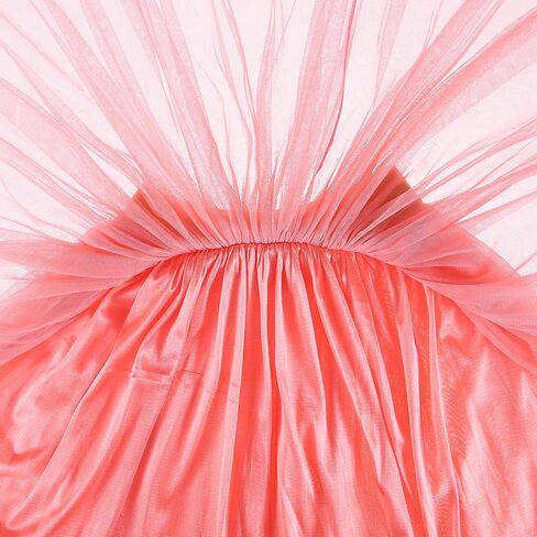 Toddler Baby Girl's Tutu A Line Knee Length Tulle Layered Long Party Skirt for Little Big Girls 1T-16T in Kuwait