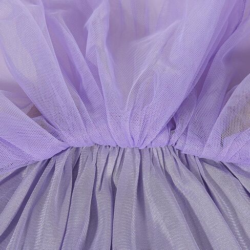 Toddler Baby Girl's Tutu A Line Knee Length Tulle Layered Long Party Skirt for Little Big Girls 1T-16T in Saudi Arabia