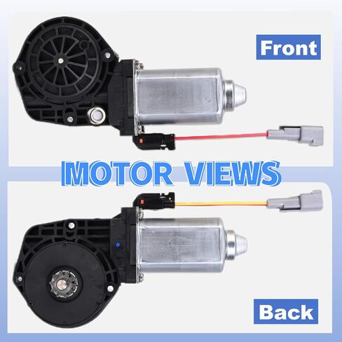Power Window Lift Motor Replacement Compatible with 2000-2008 Ford Excursion F-250 F-350 Super Duty Front Right Position Window Regulator Motor Replace Part # 742-261 in Kuwait