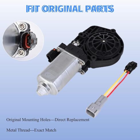 Power Window Lift Motor Replacement Compatible with 2000-2008 Ford Excursion F-250 F-350 Super Duty Front Right Position Window Regulator Motor Replace Part # 742-261 in Kuwait