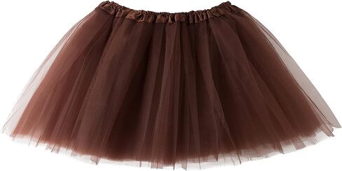 Jastore Women Lady Adult Classic Elastic 4 Layered Tulle Tutu Skirt in Saudi Arabia