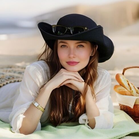 HLLMAN Super Wide Brim Sun Hat UPF 50+ Protection Hats for Mens/Womens Large Buket hat for Fishing, Hiking, Gardening in Kuwait