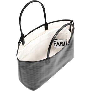 Tote Bag Organizer Insert for GOYARD Saint Louis GM Bag, Custom Fit Inside Premium Craie Lightweight WaterResistant Purse Insert with Cup Holder Accessories