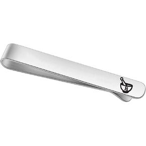 BAUNA Medical Tie Clip for Him Tie Clip RX Graduation Gift Tie Bar Clip for Pharmacy School Students (Medical Tie Clip)