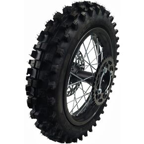CLEO 80/100-12 مجموعة إطارات حافة العجلات الخلفية لـ 50CC-125CC دراجة ترابية TAOTAO TTR SSR CRF APOLLO 15MM تشمل قرص الفرامل 190 ملم و 41T SPROCKET