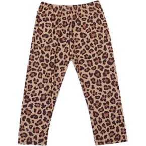 Toddler Girls Turkey Leopard Leggings Casual Stretch Printed Pants 2-8Y