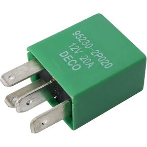 HiSport Relay 95230-2P020 4 Pins 12V 20A Multi-Purpose Power Relay Compatible with Hyundai Azera, Elantra, Sonata ; Compatible with KIA Cadenza, Forte, K900, Optima, Sorento