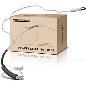 A-Premium Power Steering Hose Pressure Hose Line Assembly Compatible with Infiniti G35 2004 2005 2006 3.5L, AWD Only, Pump To Gear, Replace# 49720AM701
