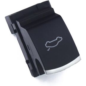 Ruiwen VWTS015 Trunk Tailgate Switch Button زر Chrome متوافق مع VW Jetta Polo Scriocco 2010 2011 2012 2014 2015 2015 2017 2018 2019 2020