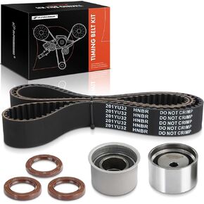 A-Premium Engine Timing Belt Kit Compatible with Mitsubishi Cars - Montero 2001 2002 2003 2004 2005 2006-3.5L 3.8L