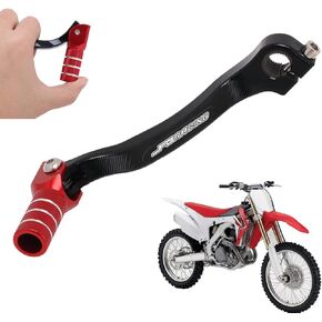 JFG Racing دراجة نارية قابلة للطي SHIFTER SHIFTER LEVER CNC CNC لـ CRF450R CRF 450R 2007 2008 2009 2010 2011 2013 2014 2015 2015 DIRT RED RED