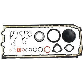 MOTOKU Oil Pan Gasket and Lower Gasket Oil Cooler Seal Set for BMW 3.0L F30 F01 F26 F87 N54 N55 135i 135is M135i M235i 335i 335xi 335is 435i 535i 640i 740i 740Li X1 X3 X4 X5 X6 xDrive35i